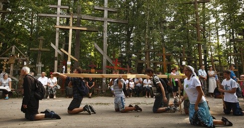 Pielgrzymi na Grabarce