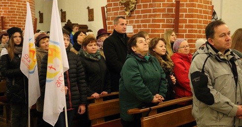 Peregrynacja symboli ŚDM - Morąg