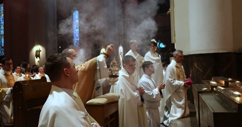 Liturgia Wieczerzy Pańskiej w katedrze