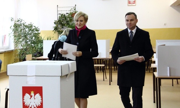 Prezydent zagłosował w Krakowie