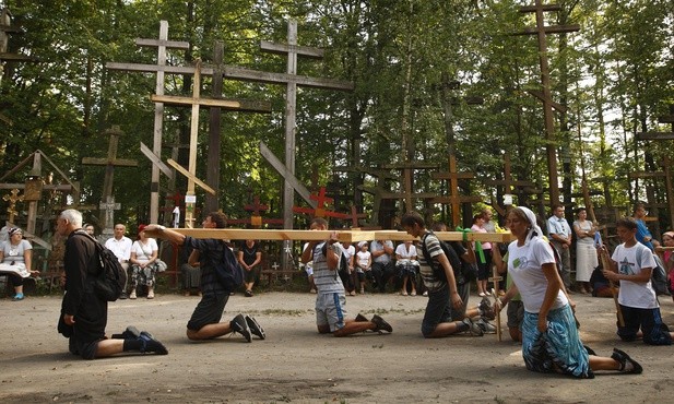 Pielgrzymi na Grabarce