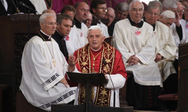 Papież Benedykt XVI w Freising