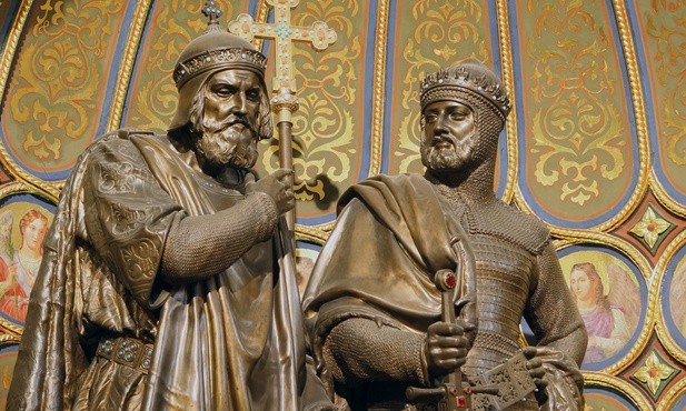 Mieszko I i Bolesław Chrobry