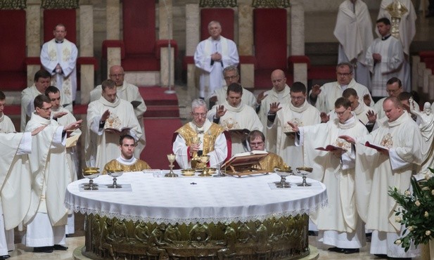 Podczas Eucharystii