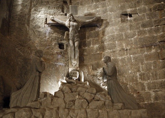 W kopalni soli w Wieliczce
