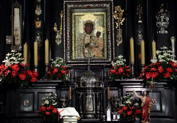 Łaskami słynący obraz Matki Bożej Częstochowskiej