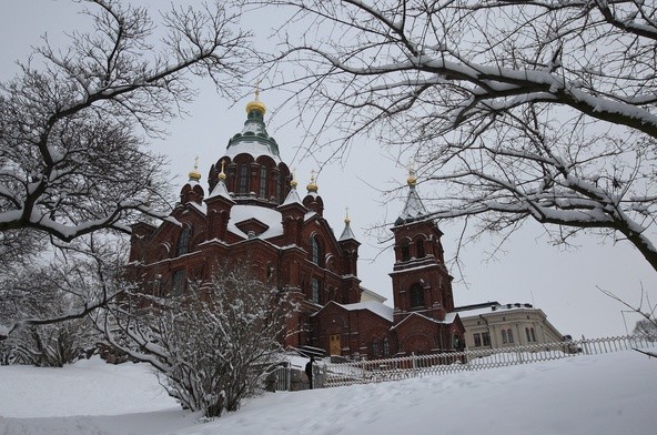 Prawosławny kościół w Helsinkach