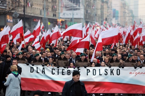 Marsz w stulecie odzyskania przez Polskę niepodległości