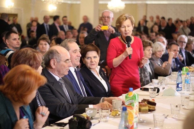 Premier Beata Szydło w Makowie Mazowieckim