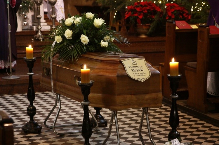 Pogrzeb dr Elżbiety Sujak
