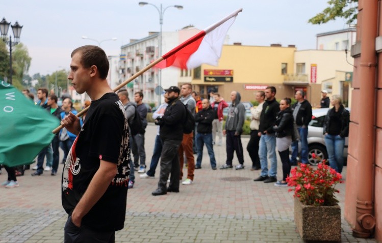 Antyislamski protest w Iławie