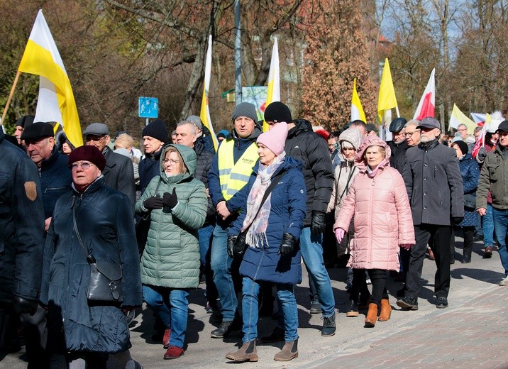 Kwidzyn. Marsz papieski