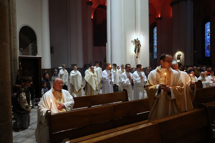 Liturgia Wieczerzy Pańskiej w katedrze