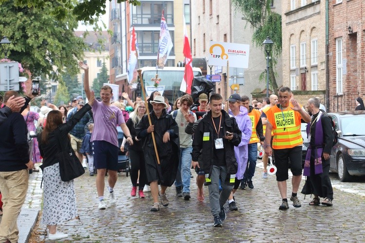 XXXII EPP - wyjście grup z Elbląga