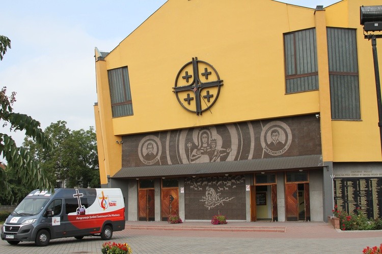 Znaki ŚDM w Płocku - Stanisławówka