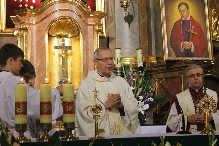 Relikwie św. Jana Pawła II w Sierpcu