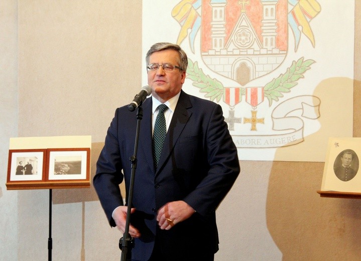 Prezydent Komorowski w Płocku