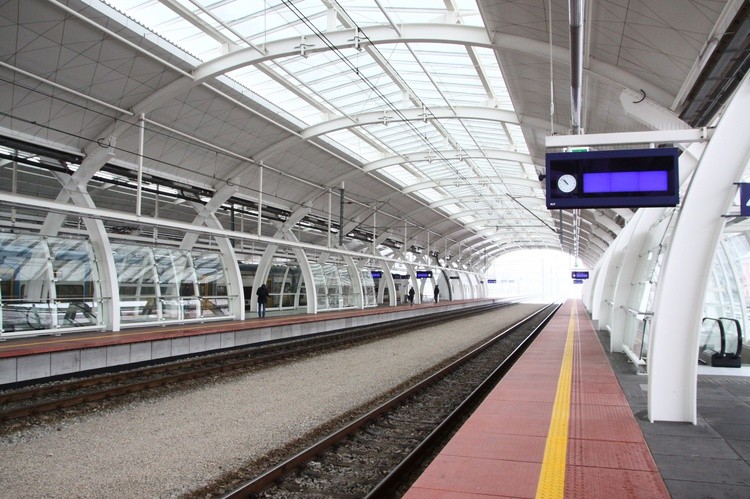 Dworzec w Gliwicach po modernizacji