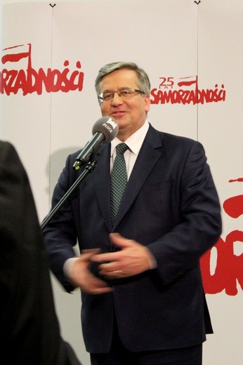 Prezydent Komorowski w Płocku
