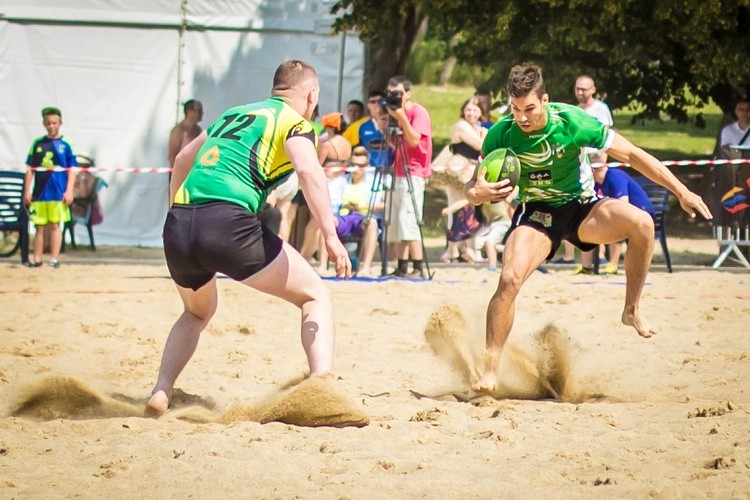Rugby plażowe w Olsztynie