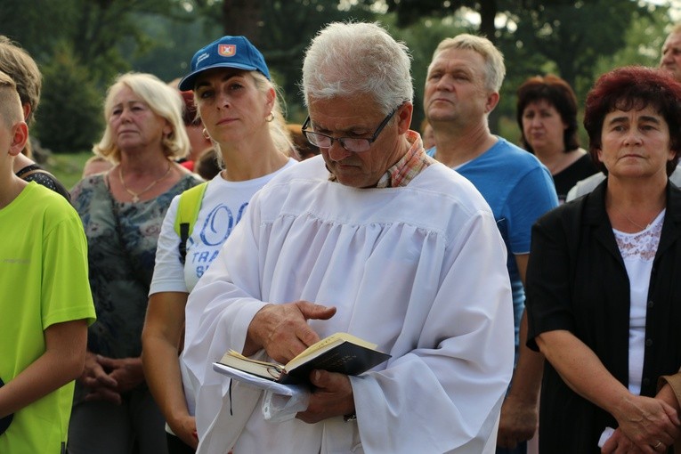Pielgrzymi w Skępem