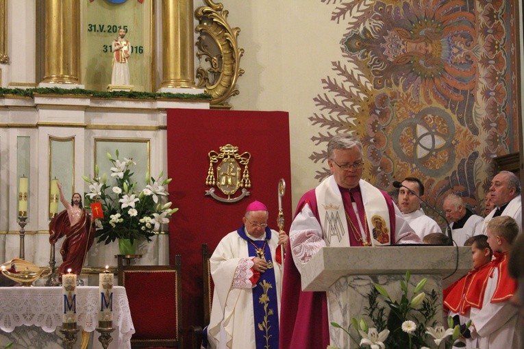 Rypin. Nawiedzenie w parafii Trójcy Świętej
