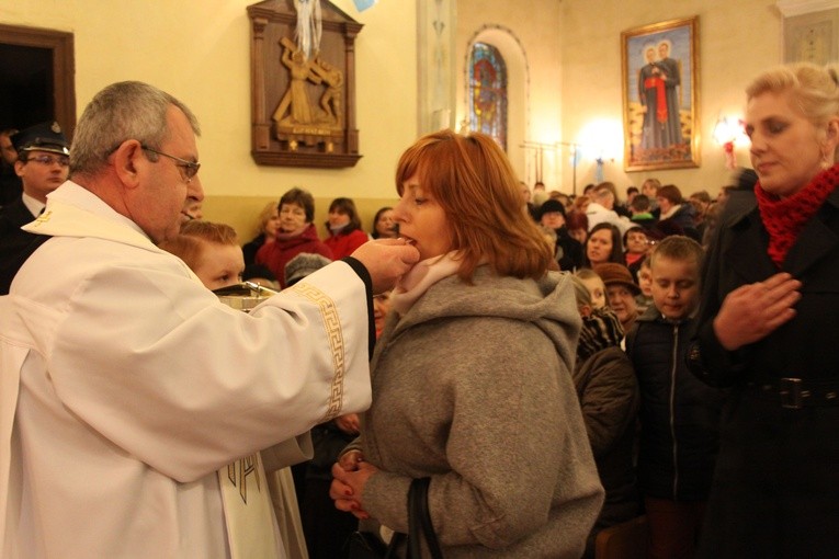 Orszymowo. Nawiedzenie w parafii św. Floriana