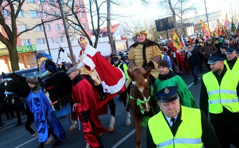 Orszak Trzech Króli w Płocku