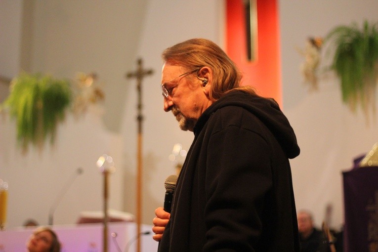 Marek Piekarczyk w Skępem.