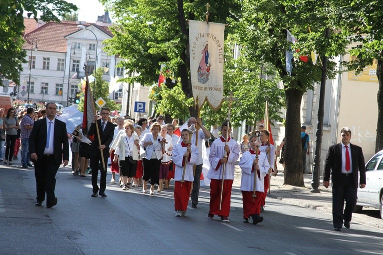 Płock. Nawiedzenie w parafii św. Zygmunta