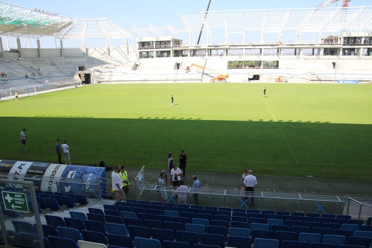 Płock. Rozbudowa stadionu
