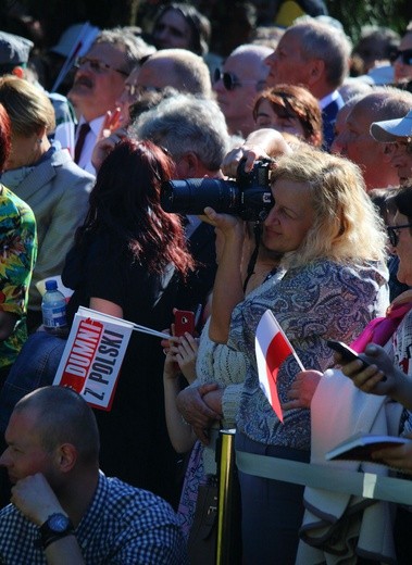 Sztum - spotkanie z prezydentem Andrzejem Dudą 