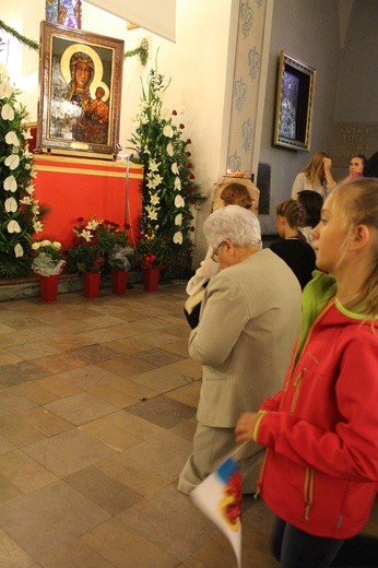 Sierpc. Nawiedzenie w parafii św. Benedykta