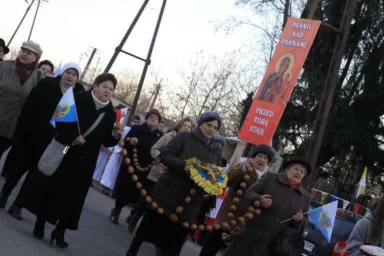 Orszymowo. Nawiedzenie w parafii św. Floriana