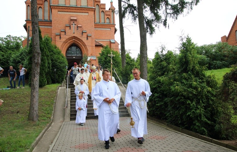 Uroczystości odpustowe w Ryjewie