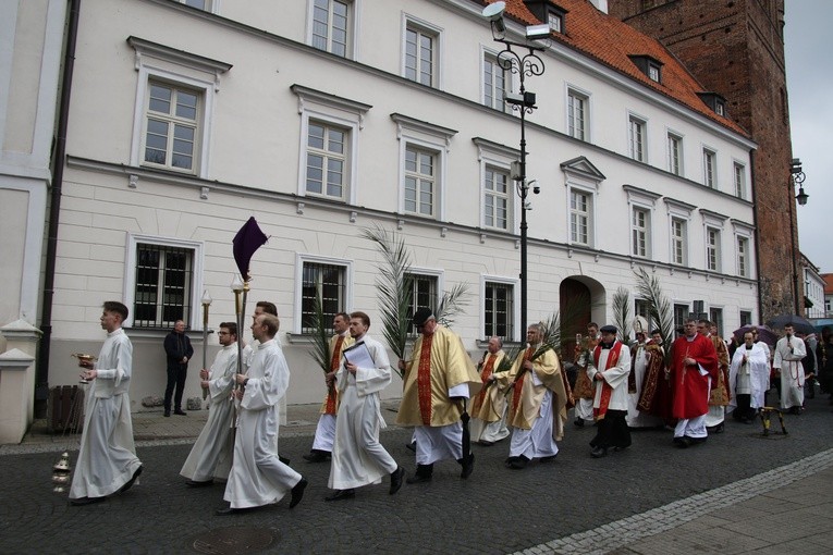 Płock. Niedziela Palmowa