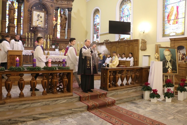 Relikwie bł. kard. Stefana Wyszyńskiego w Zakroczymiu