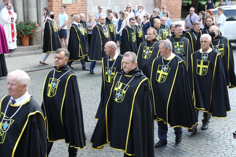 Płock. Poświęcenie mozaiki w oknie papieskim