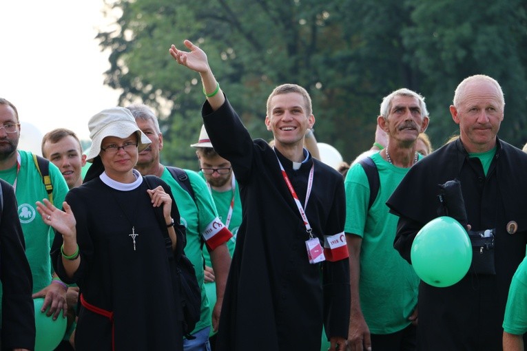Pielgrzymka 2018. Wejście na Jasną Górę. cz.1