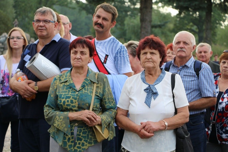 Pielgrzymi w Skępem