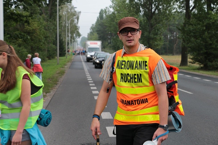 Pierwszy dzień pielgrzymki - przedpołudnie
