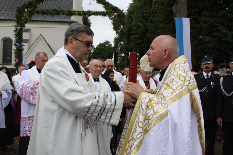 Bogate. Nawiedzenie w parafii pw. św. Jana Ewangelisty