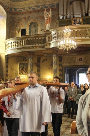 Znaki ŚDM w Dobrzyniu nad Drwęcą
