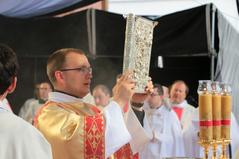 ŚDM w Płocku. Msza św., 2