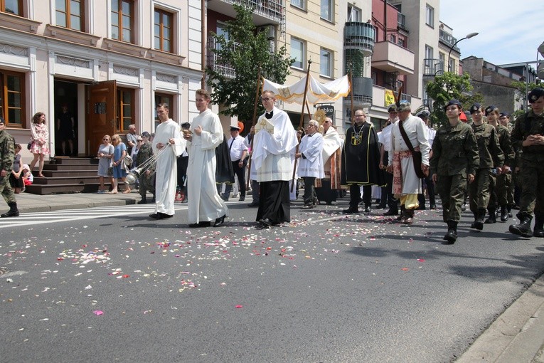 Płock. Procesja Bożego Ciała