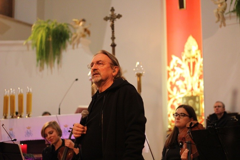 Marek Piekarczyk w Skępem.
