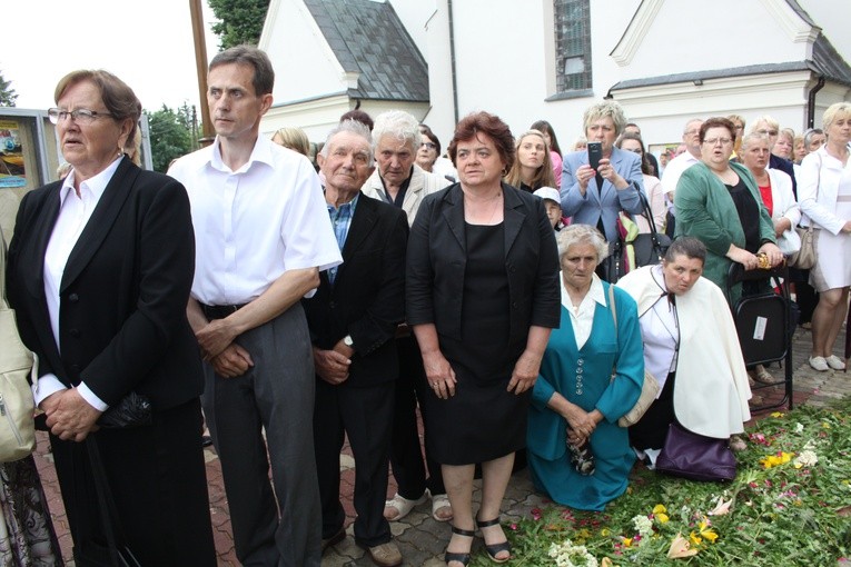 Bogate. Nawiedzenie w parafii pw. św. Jana Ewangelisty