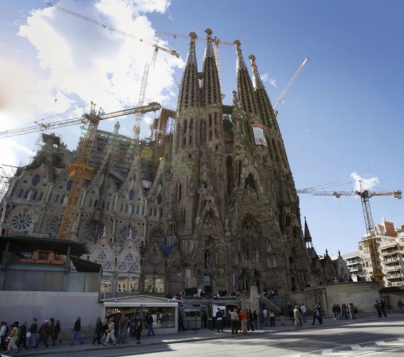 Sagrada Familia w Barcelonie