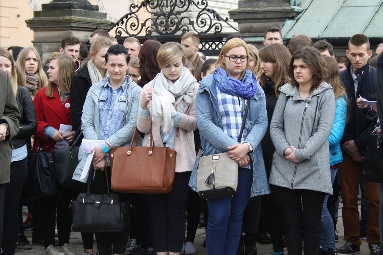 Pielgrzymka maturzystów na Jasną Górę