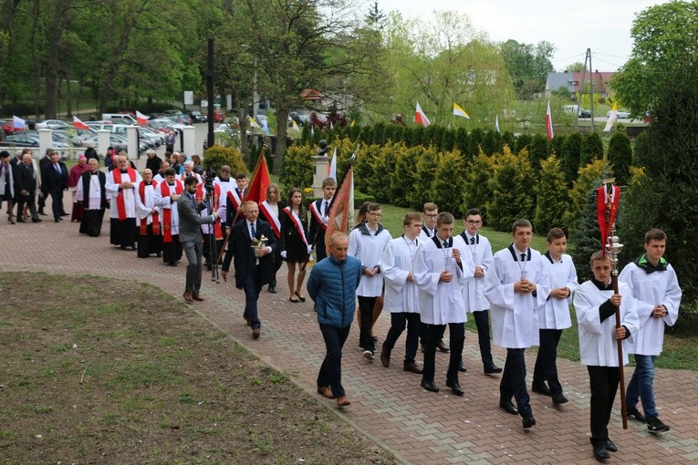 Odnowione krypty Krasińskich w Opinogórze